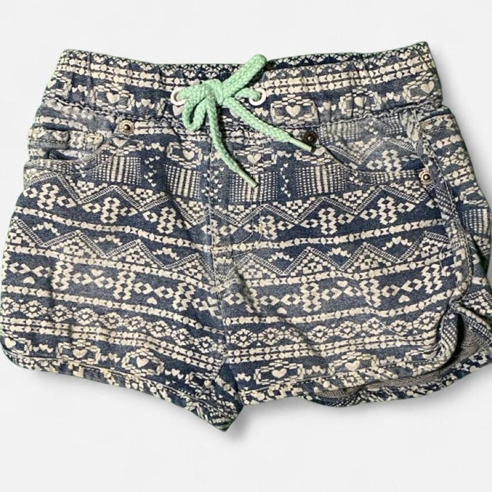 Cat-jack Women's Blue and White Shorts